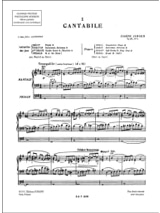 Cantabile Op. 37-1 - Joseph Jongen - Partition - Orgue
